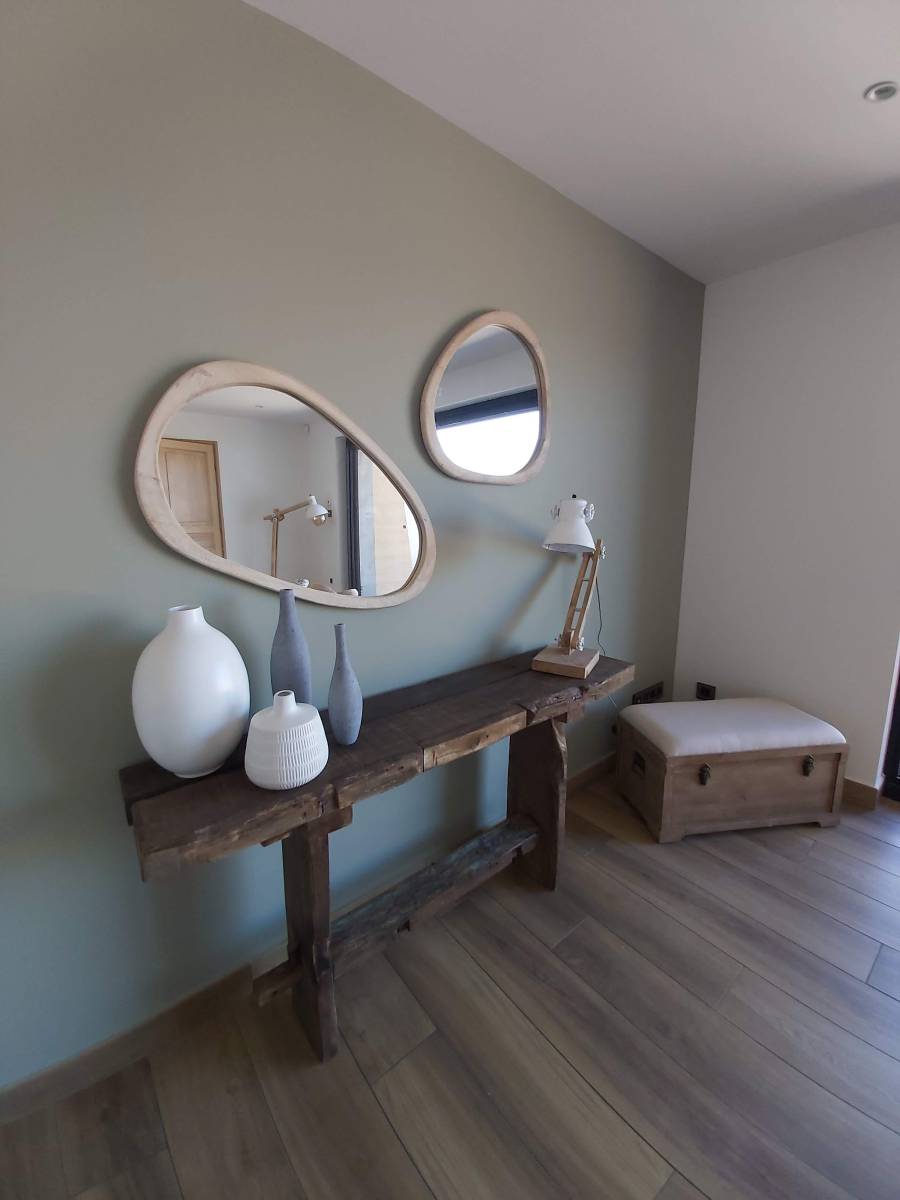 Décoration murale dans une suite parentale à Sète 34200 dans l'Hérault