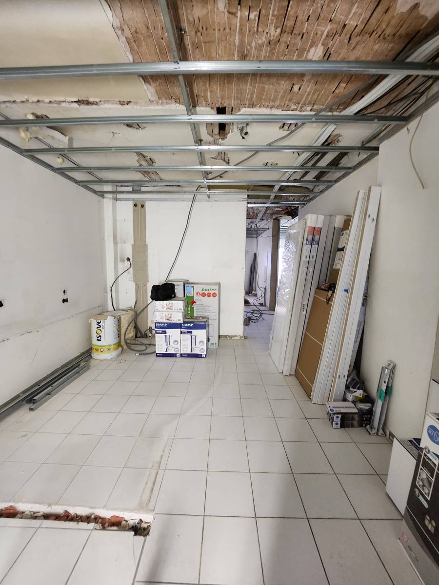 Rénovation complète d'un appartement rue Gambetta en centre ville de Sète 