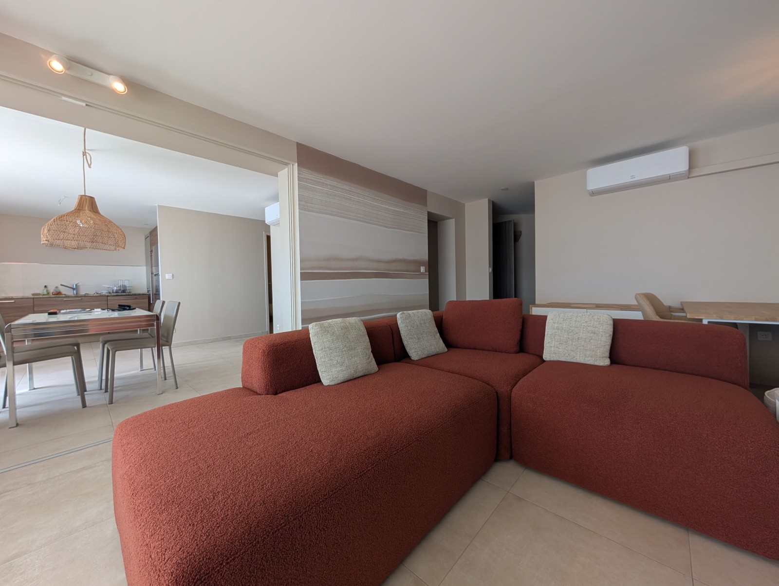 aménagement salon séjour à Sète 34200