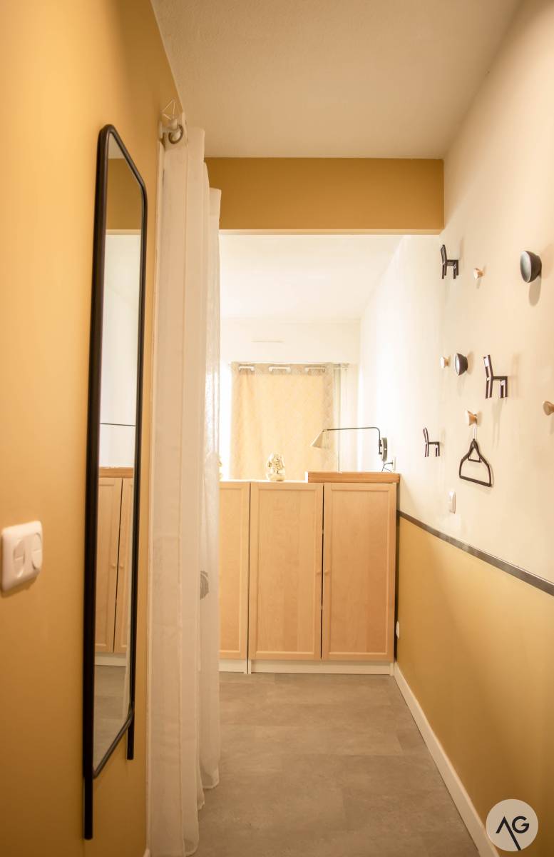 Rénovation d'un studio en centre ville de Sète 34200 dans l'Hérault