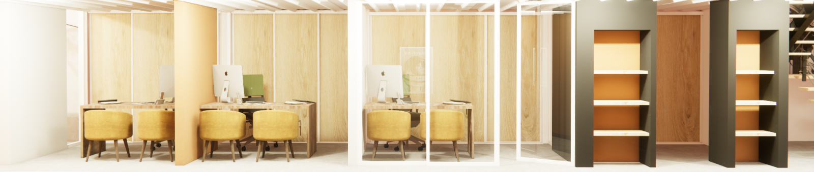 Préconisation couleur Préconisation de Décoration Visuelle pour l'agence 