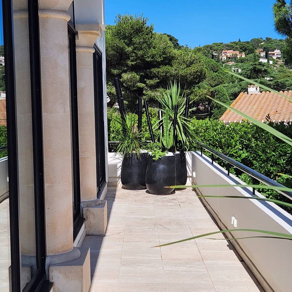 Décoration d'une terrasse à Sète 34200 dans l'Hérault