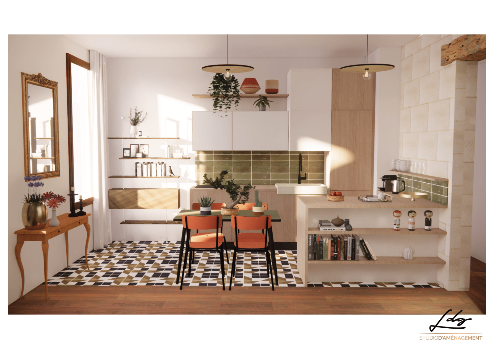 Réalisation d'une cuisine équipée à Béziers 34500 en Occitanie