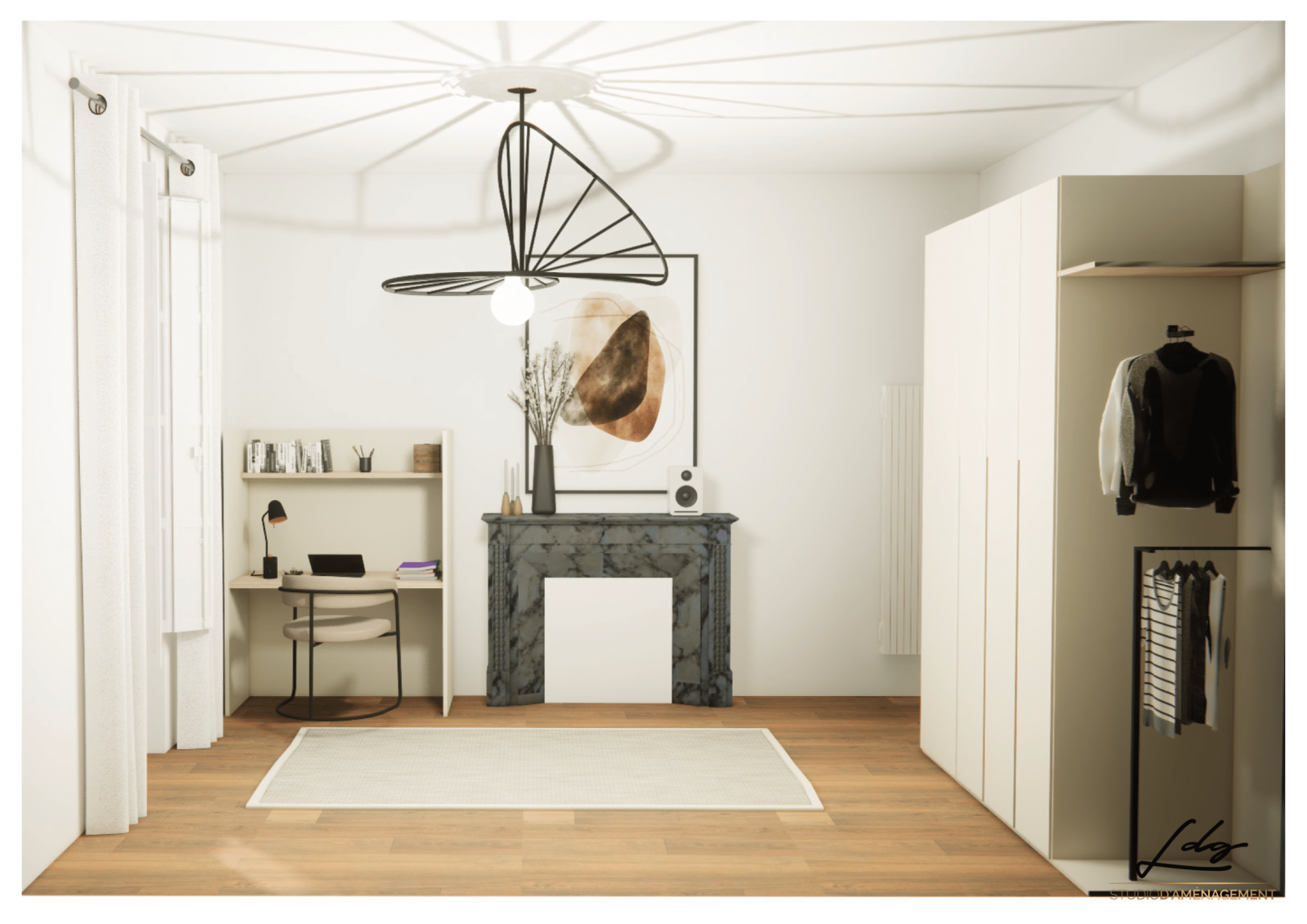 Rénovation d'une chambre à Sète 34200 dans l'Hérault