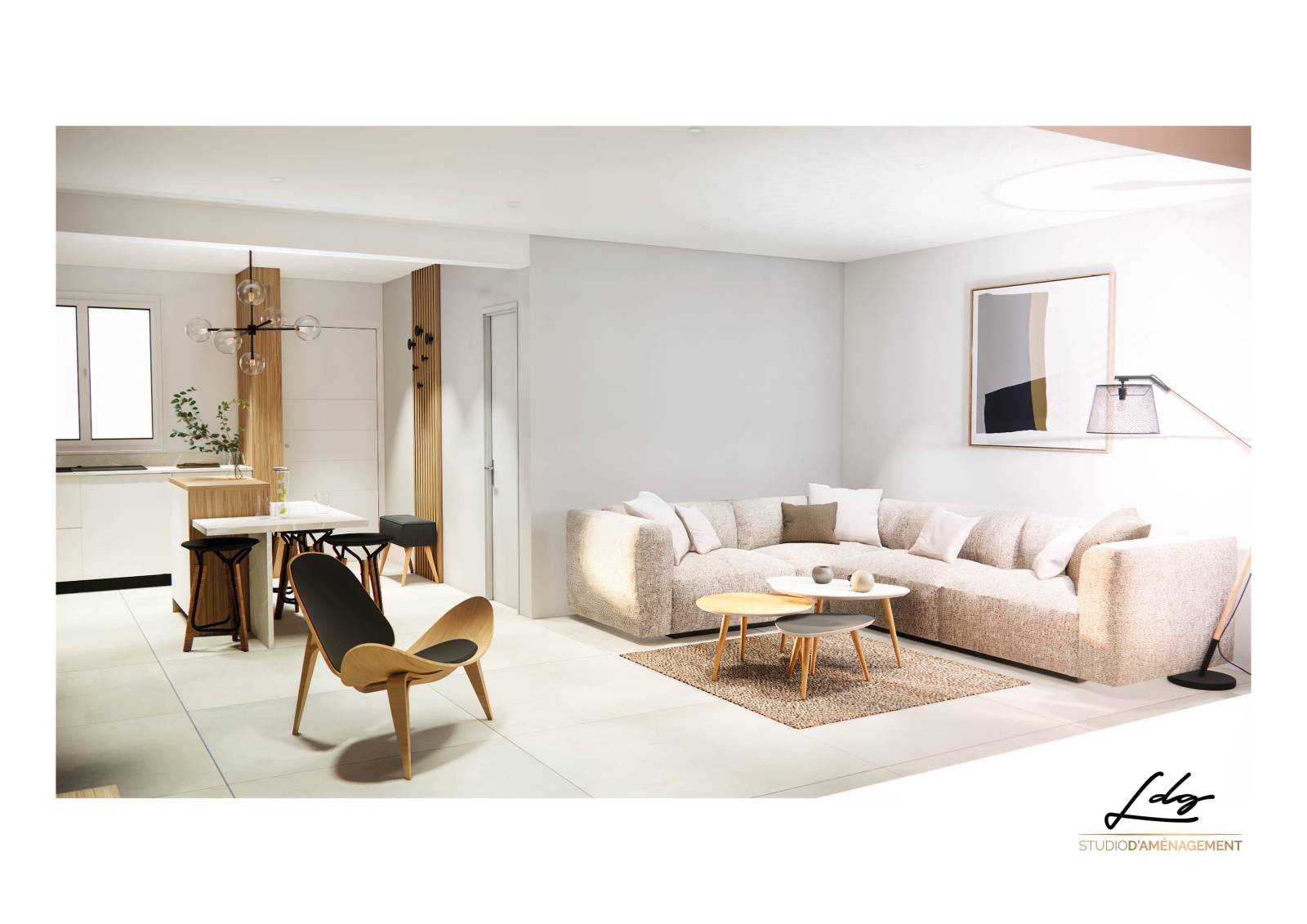 Architecte d'intérieur avec réalisation de plan 3D pour restaurer ma maison à Sète 34200 dans l'Hérault