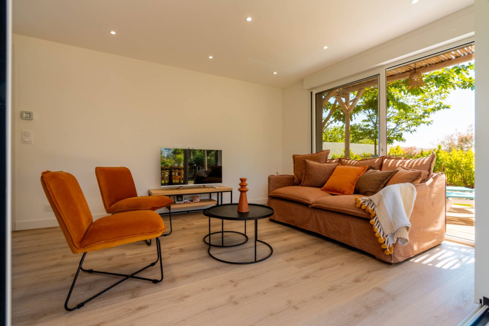 Rénovation d'un mas à Vias Plage dans le 34 Hérault proche de Marseillan près de Agde 34300