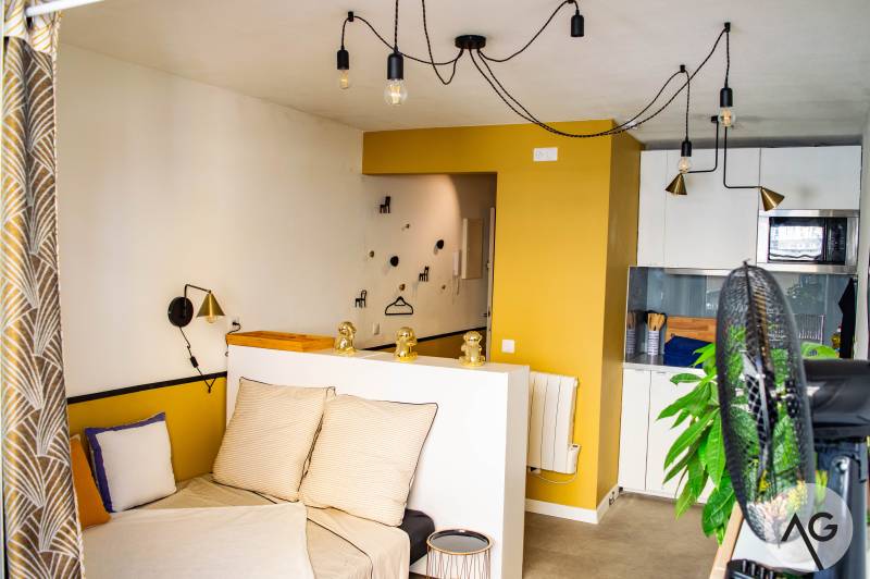 Décoration pour loué un studio à Sète 34200 dans l'Hérault