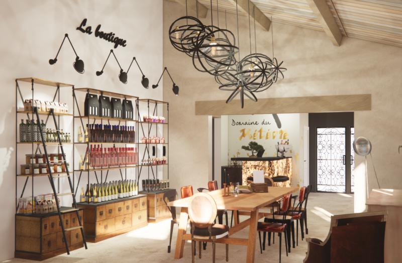 Décoration et aménagement dans un domaine à Sète 34200 dans l'Hérault