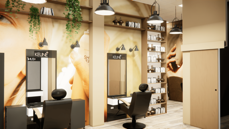 Cabinet d'architecte avec réalité virtuelle pour visualiser le projet de rénovation commerce à Béziers 34500 en Occitanie 