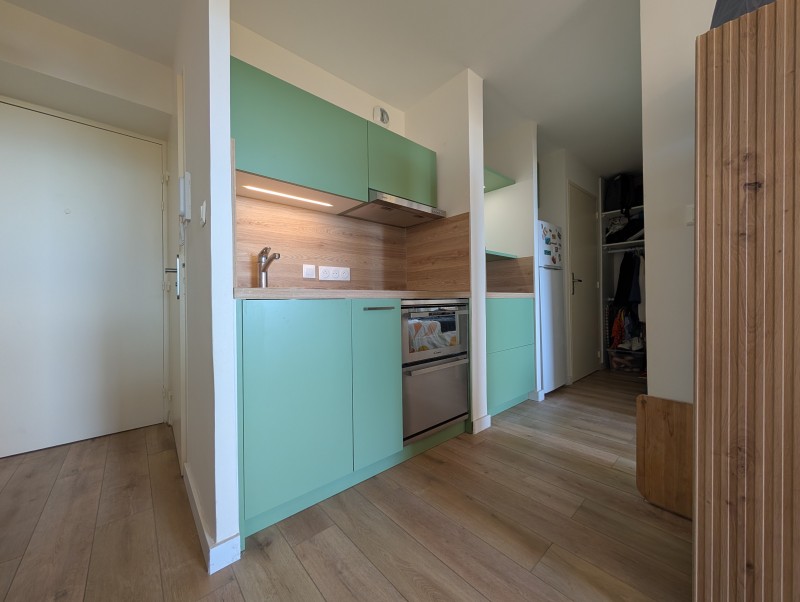 cuisine optimisée dans un appartement