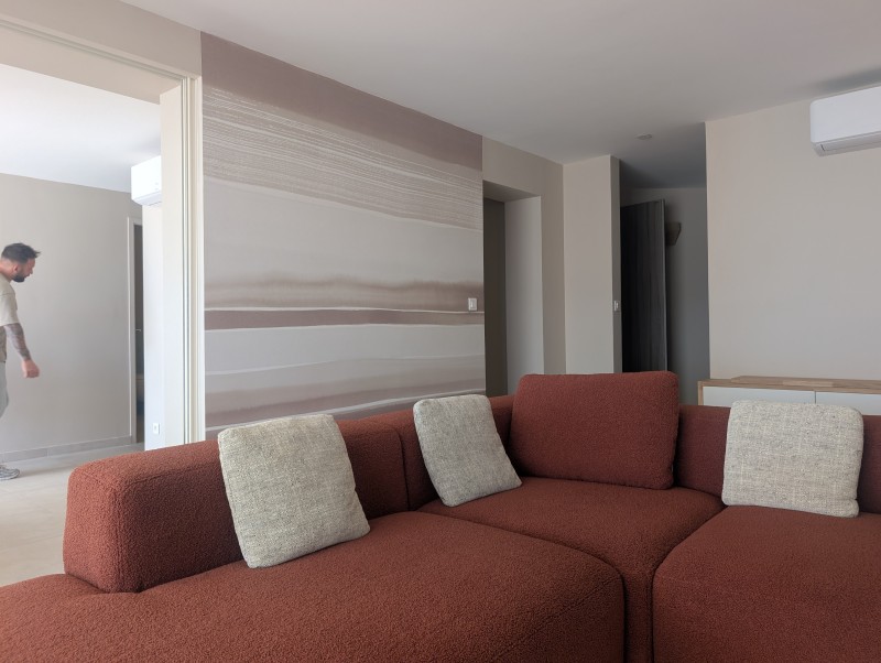 salon séjour contemporain à Sète 34200